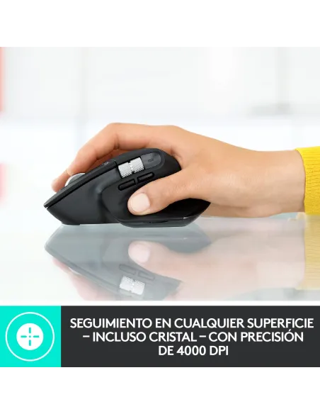 Logitech MX Master 3 Ratón Inalámbrico Avanzado 4000DPI Grafito