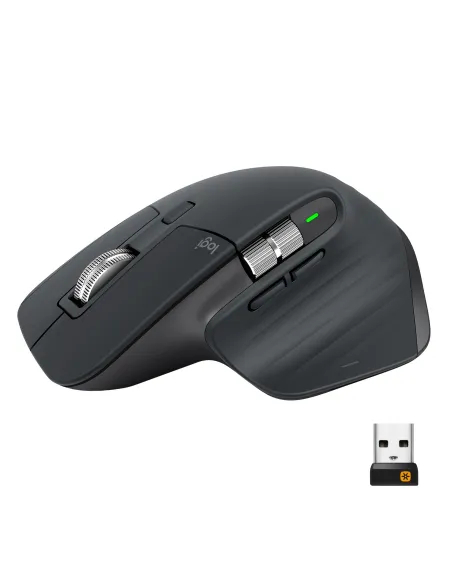 Logitech MX Master 3 Ratón Inalámbrico Avanzado 4000DPI Grafito