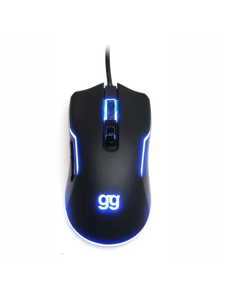 Iggual OPAL 7D Ratón Gaming RGB 7200DPI Negro