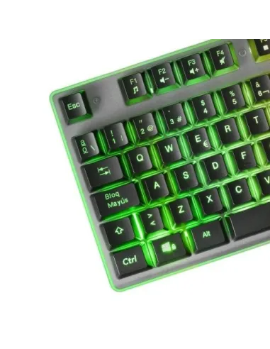 Mars Gaming MK220ES Teclado Gaming Negro