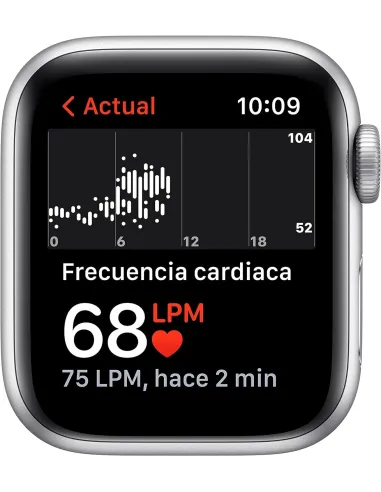 Apple Watch SE 2021 GPS 40mm Aluminio Plata con Correa Deportiva Azul
