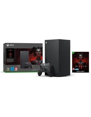 Microsoft Xbox Series X 1TB Negra + Diablo IV