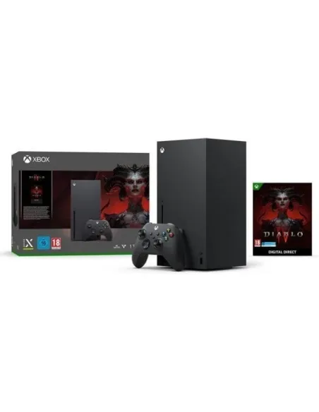 Microsoft Xbox Series X 1TB Negra + Diablo IV