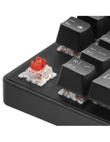 Mars Gaming MKXTKL Teclado Mecánico Gaming RGB Switch Rojo