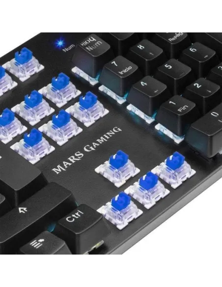 Mars Gaming MK5 Teclado Mecánico RGB Switch Marrón