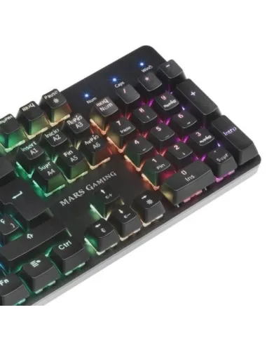 Mars Gaming MK5 Teclado Mecánico Gaming RGB Switch Marrón