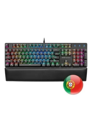 Mars Gaming MK5 Teclado Mecánico Gaming RGB Switch Marrón Portugués
