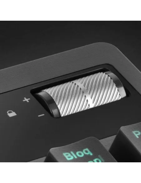 Mars Gaming MKAXWES Teclado Gaming RGB Blanco