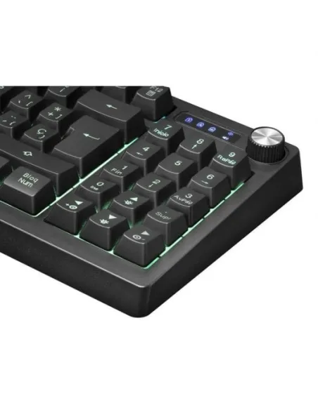 Mars Gaming MKREVO Teclado Gaming RGB Portugués