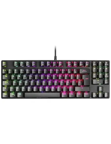 Mars Gaming MKREVOPRO Teclado Mecánico Gaming RGB Switch Marrón Portugués