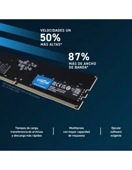Crucial CT32G48C40U5 DDR5 4800MHz 32GB CL40