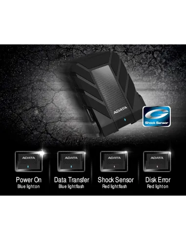 Adata HD710 Pro 2.5" 4TB USB 3.2 Negro