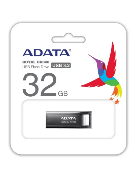 Adata UR340 32GB 3.2 Gen 1 Metal Negro