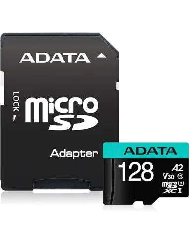 Adata Premier Pro V30 microSDXC/SDHC 128GB UHS-I Clase 10 + Adaptador SD