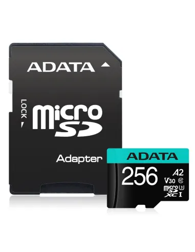 Adata Premier Pro V30 microSDXC/SDHC 256GB UHS-I Clase 10 + Adaptador SD