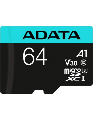 Adata Premier Pro V30 microSDXC/SDHC 64GB UHS-I Clase 10 + Adaptador SD
