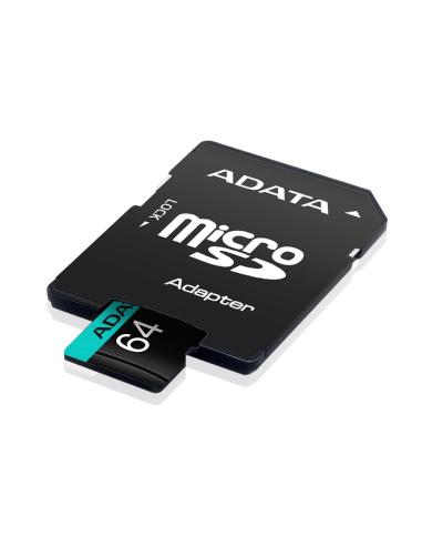 Adata Premier Pro V30 microSDXC/SDHC 64GB UHS-I Clase 10 + Adaptador SD
