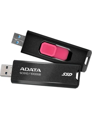 Adata SC610 SSD Externo 2TB USB 3.2 Gen2 Negro