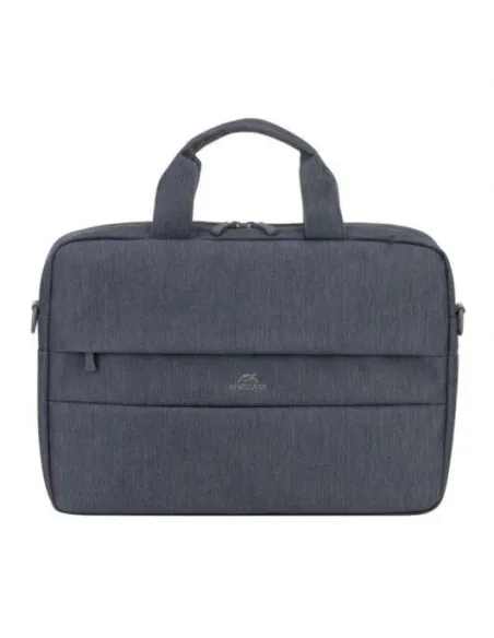 Rivacase Prater 7522 Maletín Antirrobo para Portátil 14" Gris Oscuro