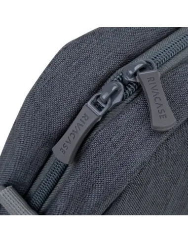 Rivacase Prater 7522 Maletín Antirrobo para Portátil 14" Gris Oscuro