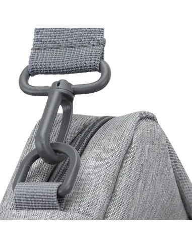 Rivacase Prater 7532 Maletín antirrobo para Portátil 15.6" Gris/Azul Oscuro