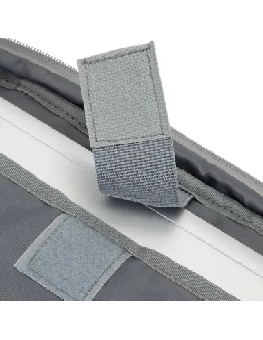 Rivacase Prater 7532 Maletín antirrobo para Portátil 15.6" Gris/Azul Oscuro