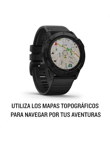 Garmin Fénix 6X Pro 51mm Negro con Correa Negra