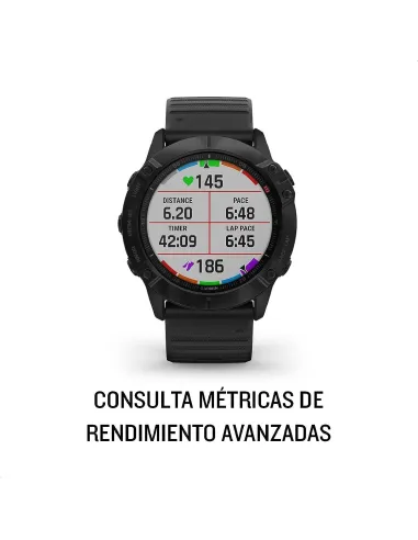 Garmin Fénix 6X Pro 51mm Negro con Correa Negra