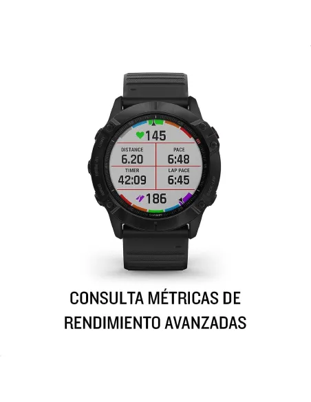 Garmin Fénix 6X Pro 51mm Negro con Correa Negra