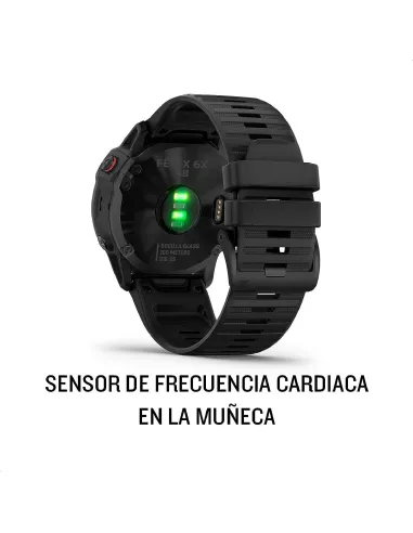 Garmin Fénix 6X Pro 51mm Negro con Correa Negra