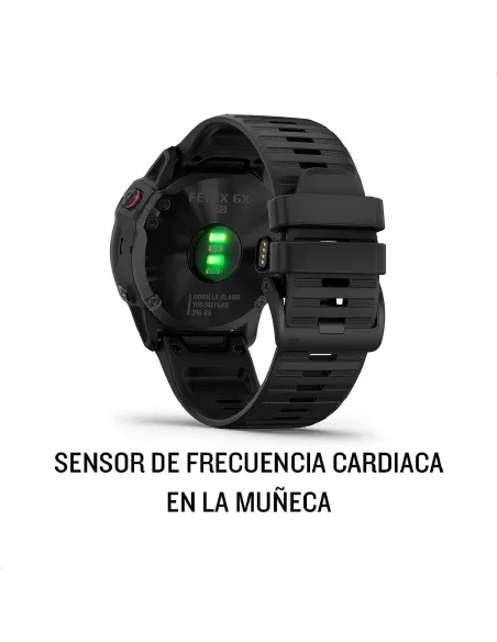 Garmin Fénix 6X Pro 51mm Negro con Correa Negra