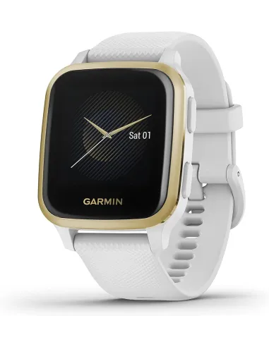 Garmin Venu SQ Smartwatch Blanco/Dorado
