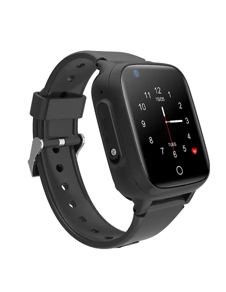 Leotec Allo Advance Reloj Smartwatch Infantil Negro