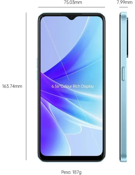 Oppo A57s 4/128GB Azul