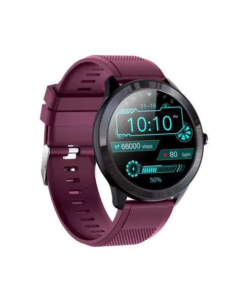 Leotec Multisport Wave Smartwatch Purpura