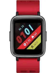 Leotec Multisport WorldFit Smartwatch Rojo