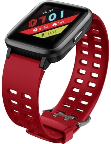 Leotec Multisport WorldFit Smartwatch Rojo