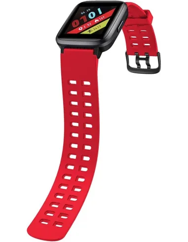 Leotec Multisport WorldFit Smartwatch Rojo