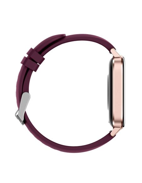 Leotec MultiSport Crystal Smartwatch Púrpura