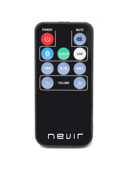 Nevir NVR-843SBBU Barra de Sonido 2.0 Negra