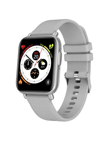 Leotec MultiSport Stor Therm Smartwatch Plata