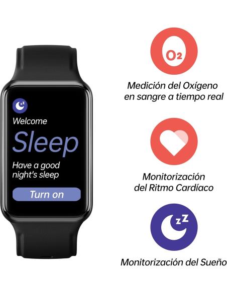 Oppo Watch Free Reloj Smartwatch Negro