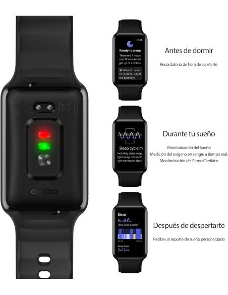 Oppo Watch Free Reloj Smartwatch Negro