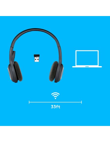 Logitech H600 Auricular Inalámbrico USB