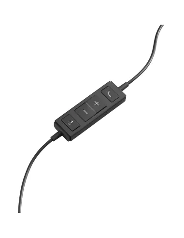 Logitech H570E Auriculares con Micrófono Negros