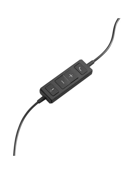 Logitech H570E Auriculares con Micrófono Negros