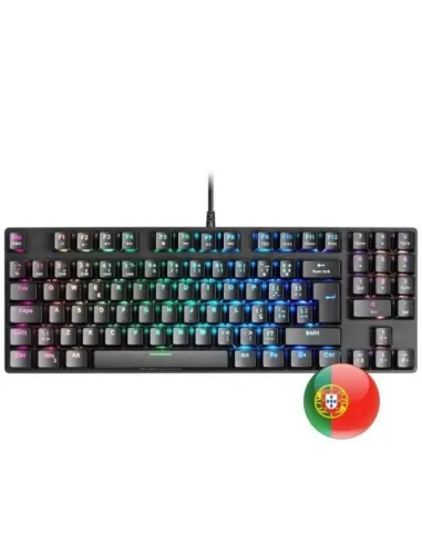 Mars Gaming MKREVOPRORPT Teclado Mecánico Gaming RGB Switch Rojo Portugués