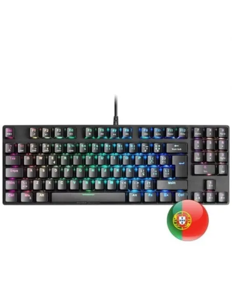 Mars Gaming MKREVOPRORPT Teclado Mecánico Gaming RGB Switch Rojo Portugués