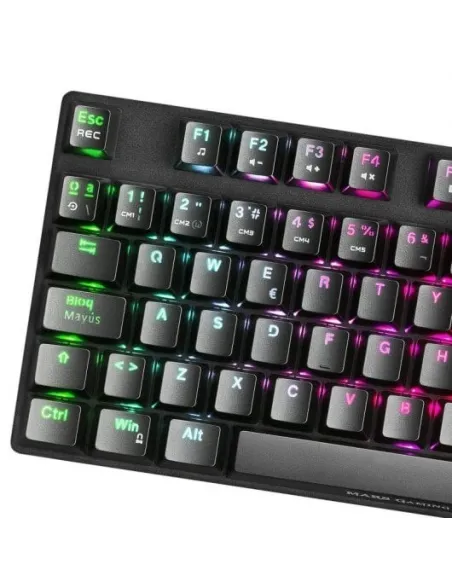 Mars Gaming MKREVOPRORPT Teclado Mecánico Gaming RGB Switch Rojo Portugués