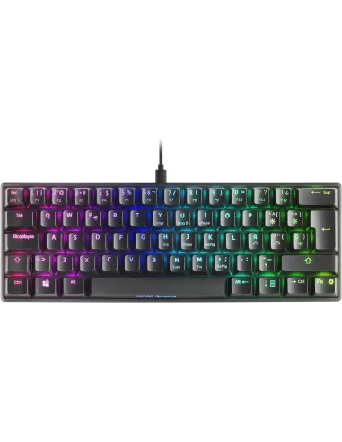Mars Gaming MKMINIBES Teclado Mecánico Negro Switch Outemu Azul